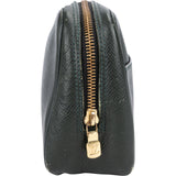 Louis Vuitton Green Taiga Leather Trousse Toilette Pouch