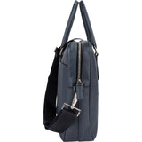 Prada Bleu Saffiano Leather Business Handbag Crossbody Bag