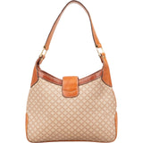 Celine Monogram Macadam Canvas Turn-Lock Shoulder Bag