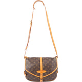 Louis Vuitton Monogram Canvas Saumur 30 Crossbody Bag