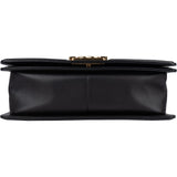 Chanel Quilted Chevron Boy Single Flap Crossbody Bag