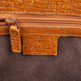 Gucci Monogram GG Bamboo Handbag - vintageandkickz