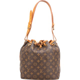 Louis Vuitton Monogram Canvas Sac Noé Petit Shoulder Bag