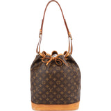 Louis Vuitton Monogram Canvas Sac Noé Grande Shoulder Bag