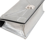 Christian Dior Metallic Patent Leather Diorama Flap Crossbody Bag