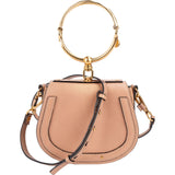 Chloé Calfskin Leather Small Nile Crossbody Bag