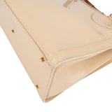 Gucci Patent Leather Bamboo Handle Large Diana Tote Handbag