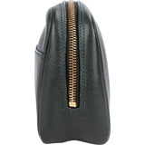 Louis Vuitton Green Taiga Leather Trousse Toilette Pouch