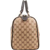 Gucci Monogram GG Coated Canvas Boston Handbag