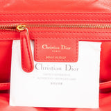 Christian Dior Red Quilted Leather Delices Handbag