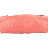 Balenciaga Pink Leather City Handbag