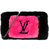 Louis Vuitton Fur Emblem In the City Arm Cuff Crossbody Bag