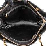 Chanel Quilted Lambskin Large CC Shopping Tote Shoulder Bag