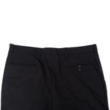 Prada Black Cotton Button Up Pants Trousers (IT52)
