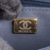 Chanel Denim Wallet on Chain Crossbody Bag