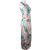 Gucci Multicolor Cotton Sea Life Print Maxi Dress (S)