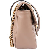 Gucci Matelassé Leather GG Marmont Crossbody Bag