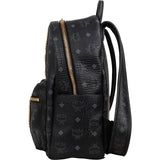 MCM Monogram Visetos Studded Emblem Stripe Stark Small Backpack