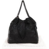 Stella McCartney Shaggy Falabella Fold Over Tote Crossbody Handbag