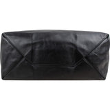 Celine Black Leather Horizontal Cabas Shoulder Bag