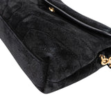 Yves Saint Laurent Quilted Suede Mini Loulou Puffer Crossbody Bag