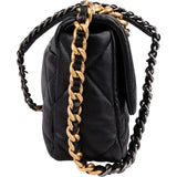 Chanel 19 Quilted Lambskin Medium Single  Flap Crossbody Bag