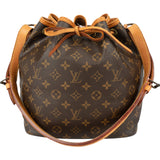 Louis Vuitton Monogram Canvas Sac Noé Petit Shoulder Bag