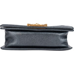 Chanel Metallic Quilted Leather Boy Single Flap Crossbody Bag - vintageandkickz