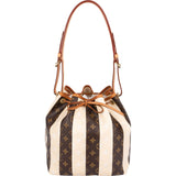 Louis Vuitton Canvas Monogram Limited Rayures Sac Noé Petit Shoulder Bag