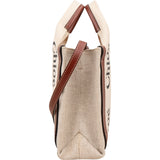 Chloé Canvas Small Woody Tote Crossbody Handbag