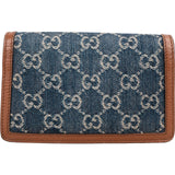 Gucci Monogram Denim GG Dionysus Super Mini Crossbody Bag