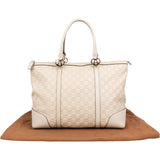 Gucci Guccissima Leather Lovely Heart Tote Handbag