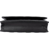Chanel Quilted Lambskin Palladium Wallet On Chain Crossbody Bag