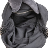 Fendi FF Cotton Baguette Shoulder Bag