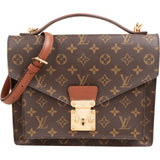 Louis Vuitton Monogram Canvas Monceau Handbag