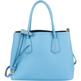 Prada Saffiano Leather Small Double Handbag