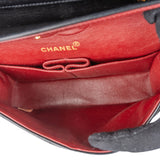Chanel Quilted Lambskin 24K Gold Small Double Flap Shoulder Bag