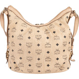 MCM Monogram Visetos Hobo Shoulder Crossbody Bag