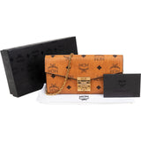 MCM Monogram Visetos Patricia Wallet On Chain Crossbody Bag