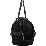 Prada Tessuto Nylon Saffiano Leather Duffle 50 Travel Bag