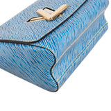 Louis Vuitton Blue Epi Leather Bicolor Twist Crossbody Bag