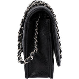 Chanel Quilted Caviar Leather Wallet On Chain Crossbody Bag