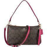 Coach Monogram Signature Canvas Nolita 22 Crossbody Handbag