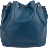 Louis Vuitton Blue Epi Leather NM Sac Noe Petit Shoulder Bag