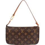 Louis Vuitton Monogram Canvas Pochette Accessoires Handbag