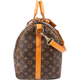 Louis Vuitton Monogram Canvas Keepall 50 Bandoulière Travel Bag