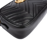 Gucci Matelassé Leather GG Marmont Camera Crossbody Bag
