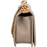 Chanel Quilted Caviar Leather Medium Single Boy Crossbody Bag