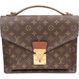 Louis Vuitton Monogram Canvas Monceau Handbag