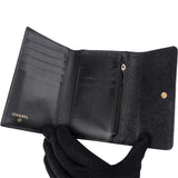 Chanel Quilted Caviar Leather Small Boy Wallet